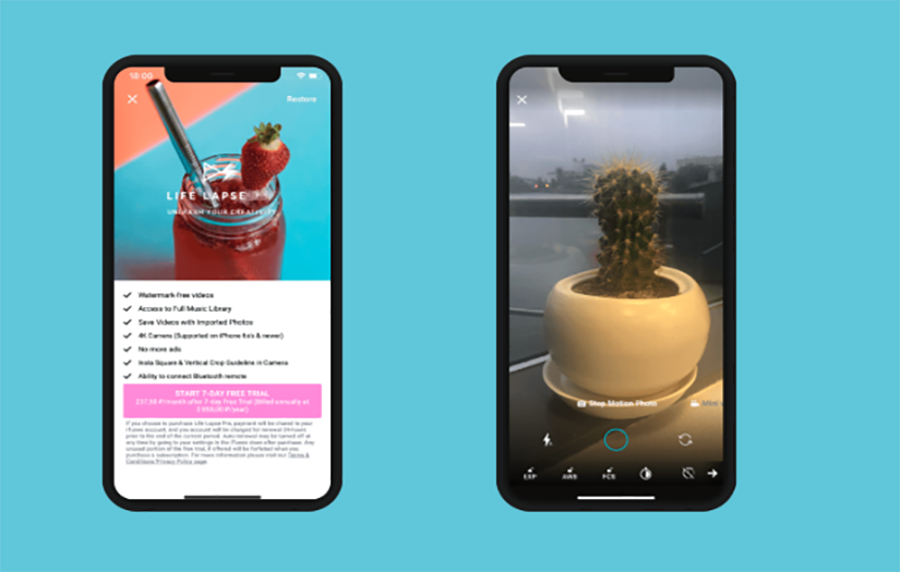 Life Lapse: App created and App Store included it in New Apps We Love screenshot 1